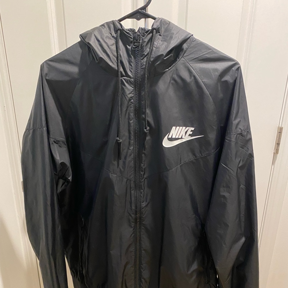 NIKE zip up hoodie LARGE